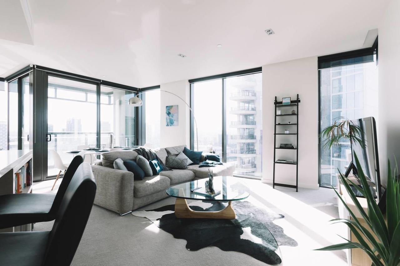 Apartamento Experience Waterfront Luxury With Views Melburne Exterior foto