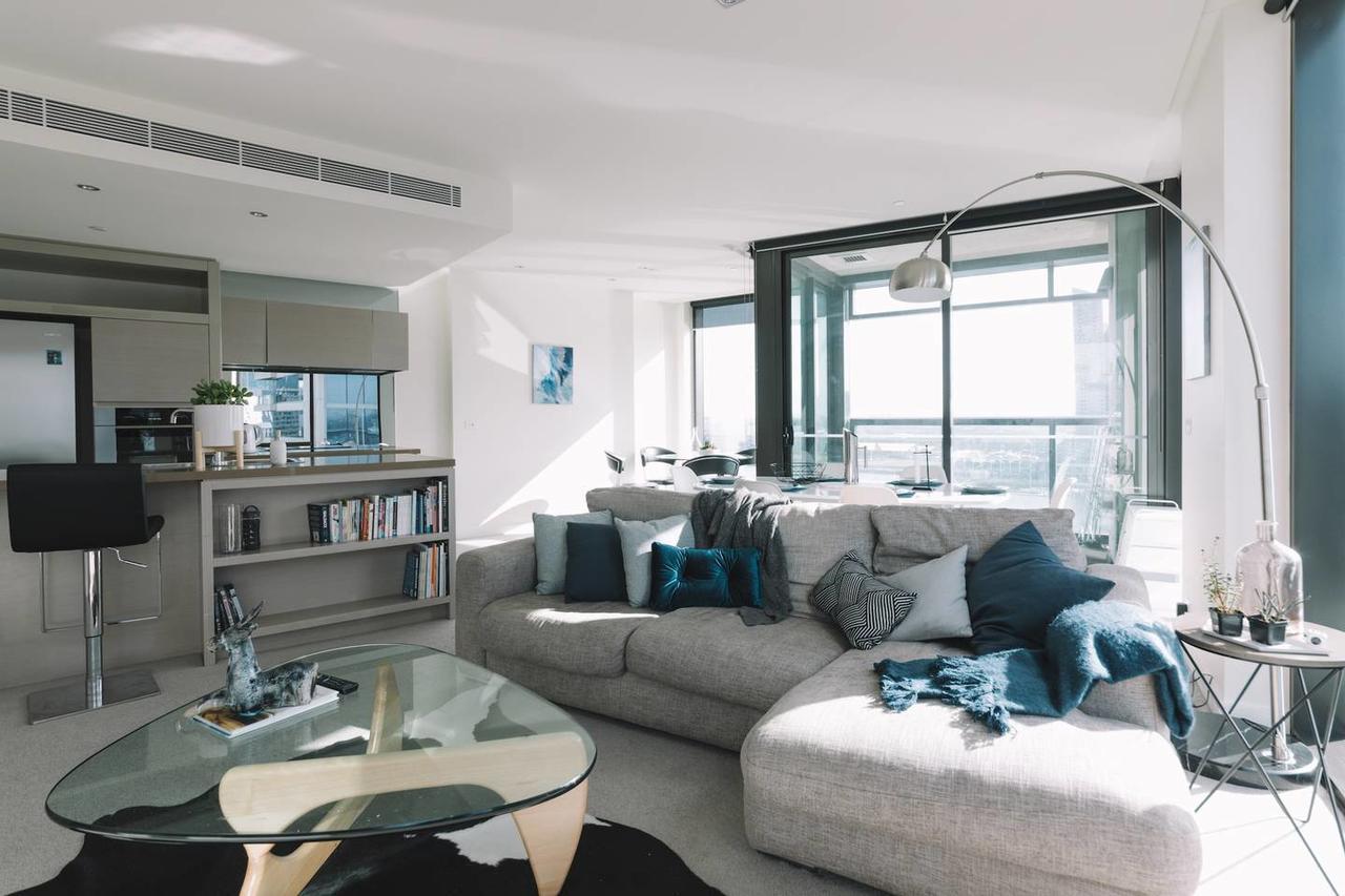 Apartamento Experience Waterfront Luxury With Views Melburne Exterior foto